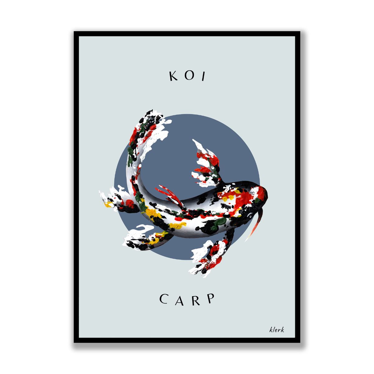 Blue Koi Carp